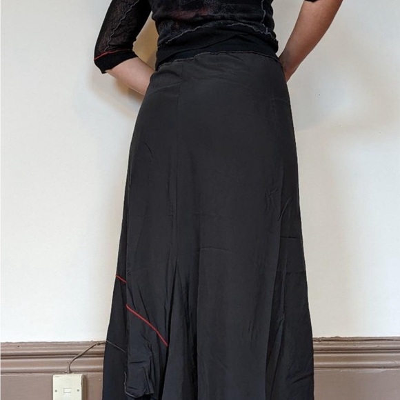 Cop Copine Y2K Cyber Futuristic Parachute Tank Maxi Dress & Mesh Top Set Size S - Picture 7 of 17